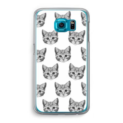Kitten: Samsung Galaxy S6 Transparant Hoesje