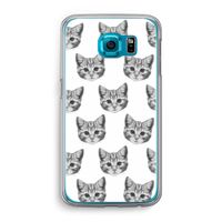 Kitten: Samsung Galaxy S6 Transparant Hoesje