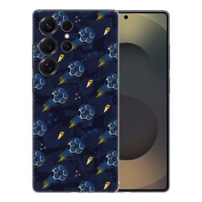 TPU Hoesje Samsung Galaxy S25 Ultra - Voetbal Backcover TPU Hoesje Samsung Galaxy S25 Ultra - Voetbal Backcover