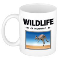 Foto mok Kangoeroe mok / beker - wildlife of the world cadeau Kangoeroes liefhebber