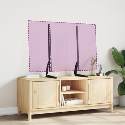 VidaXL Tv-standaards 2 st 37-75 inch scherm 45 kg max vesa 600x400 mm