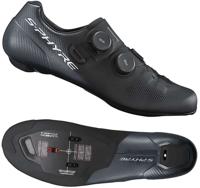Shimano sh-rc903 s-phyre black - road bike shoes wide