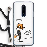 GSM secure: OnePlus 7 Pro Transparant Hoesje met koord