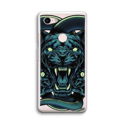 Cougar and Vipers: Google Pixel 3 Transparant Hoesje