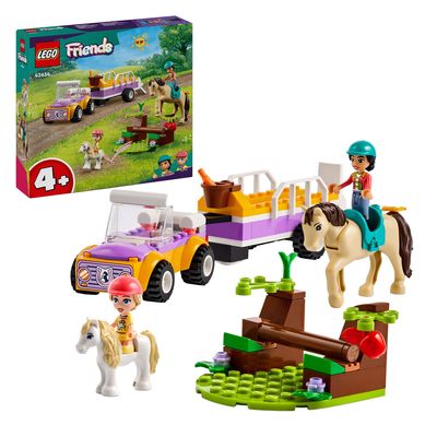 LEGO friends 42634 paard en pony aanhangwagen