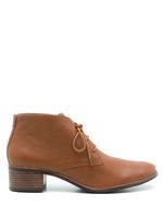 Sarah Chofakian bottines Rizzo en cuir - Marron - thumbnail