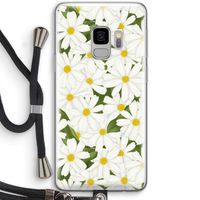 Summer Daisies: Samsung Galaxy S9 Transparant Hoesje met koord