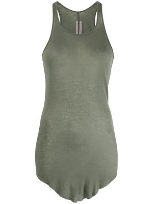 Rick Owens débardeur en maille nervurée - Vert