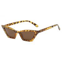 Kleine Cat Eye metalen Frame UV400 zonnebril voor vrouwen