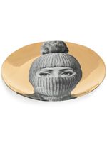 Fornasetti assiette imprimée - Métallisé - thumbnail