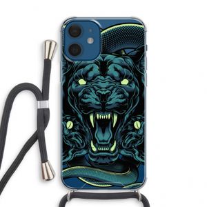 Cougar and Vipers: iPhone 12 mini Transparant Hoesje met koord