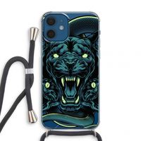 Cougar and Vipers: iPhone 12 mini Transparant Hoesje met koord