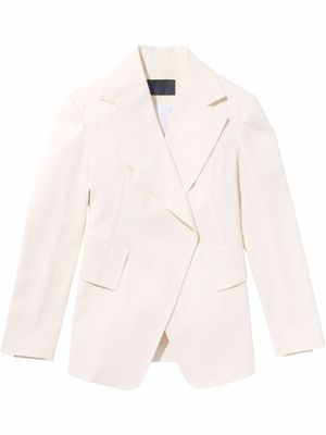 Proenza Schouler blazer en lin - Blanc