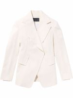 Proenza Schouler blazer en lin - Blanc