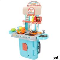 Speelgoedkeuken Colorbaby 40 x 40 x 23 cm (6 Stuks)