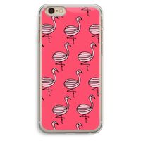Flamingo: iPhone 6 Plus / 6S Plus Transparant Hoesje