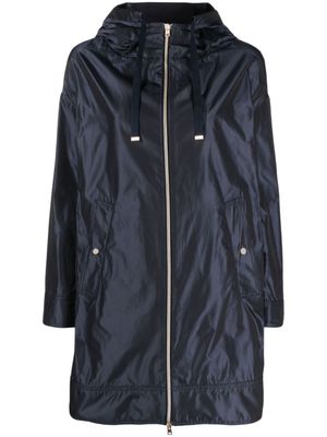 Herno parka à capuche - Bleu