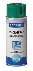 Promat Kleurspray | mosgroen | zijdemat | RAL 6005 | 400 ml | spuitbus - 4000354202 4000354202