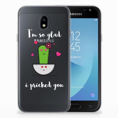 Samsung Galaxy J3 2017 Telefoonhoesje met Naam Cactus Glad