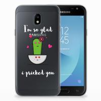 Samsung Galaxy J3 2017 Telefoonhoesje met Naam Cactus Glad