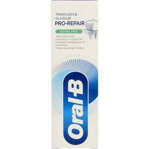 Oral B Tandpasta tandvlees & glazuur repair extra fris (75 ml)