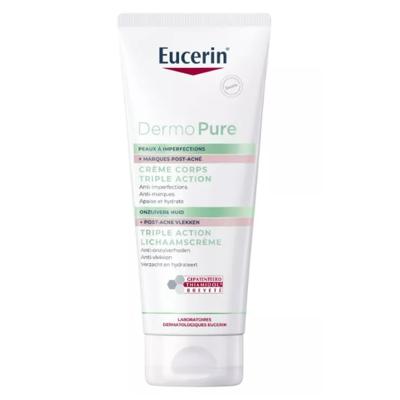 Eucerin Dermo Pure Triple Action Lichaamscrème 200ml Eucerin Dermo Pure Triple Action Lichaamscrème 200ml