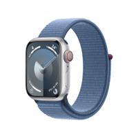 Apple Watch Series 9 41 mm Digitaal 352 x 430 Pixels Touchscreen 4G Zilver Wifi GPS - thumbnail