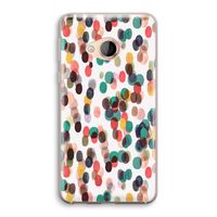 Tropical Dots: HTC U Play Transparant Hoesje