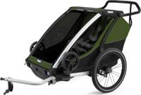 THULE Child trailer char. cab 2 aku/cyp.green