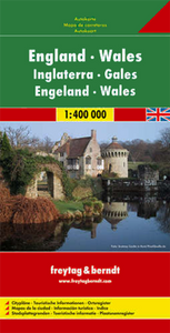 Wegenkaart - landkaart Engeland - Wales | Freytag & Berndt