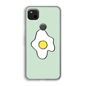 Spiegelei: Google Pixel 4a Transparant Hoesje