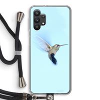 Kolibri: Samsung Galaxy A32 5G Transparant Hoesje met koord
