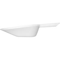 Keukenhulp voedsel doseer schep - kunststof - 800 ml - 34 x 12 cm - opstaande rand