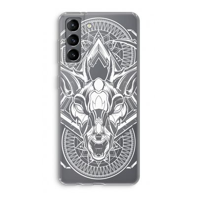 Oh Deer: Samsung Galaxy S21 Transparant Hoesje