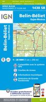 Wandelkaart - Topografische kaart 1438SB Belin-Béliet | IGN - Institut Géographique National - thumbnail