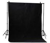 Bresser D-26 support 300cm + doek 3x6m zwart