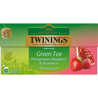 Twinings Groene Thee Granaatappel, Framboos & Aardbei 37,5g bij Jumbo