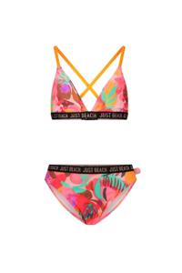 Just Beach zomer bikini meisjes - rood - triangel - Bali