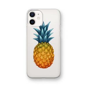 Grote ananas: iPhone 12 mini Transparant Hoesje