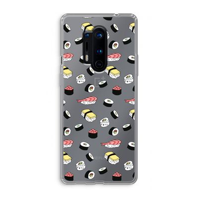 Sushi time: OnePlus 8 Pro Transparant Hoesje