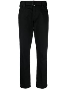 TOM FORD pantalon droit à taille ceinturée - Noir