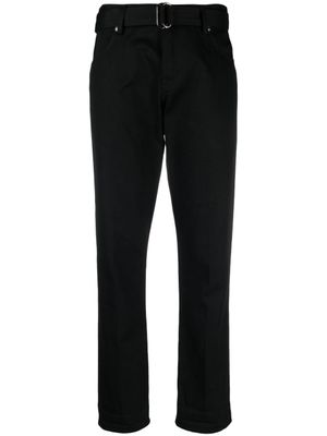 TOM FORD pantalon droit à taille ceinturée - Noir