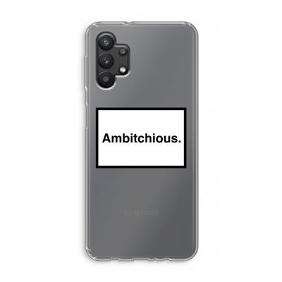 Ambitchious: Samsung Galaxy A32 5G Transparant Hoesje