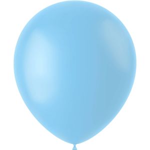 Folat Ballonnen 33 Cm Latex Lichtblauw 10 Stuks