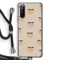 Morning coffee: Sony Sony Xperia 10 III Transparant Hoesje met koord
