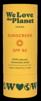 We Love The Planet Sunscreen Stick SPF50 40 g