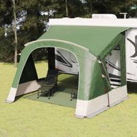 Caravan Tent met dak met opslag Groen 400 x 270 x 245 cm