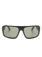 Karl Lagerfeld lunettes de soleil rectangulaires - Vert - thumbnail