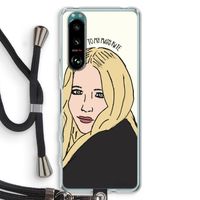 Mary Kate: Sony Xperia 5 III Transparant Hoesje met koord