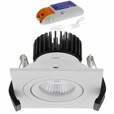LED inbouwspot 7W 3000K 650 lumen vast compleet Bolero 7